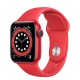 Apple Watch Series 6 40mm (PRODUCT)RED with Red Sport Band